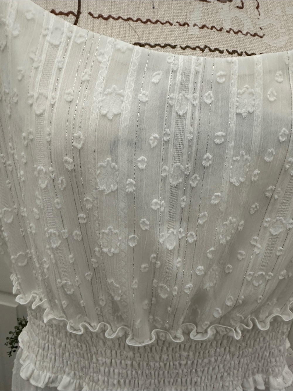 NWT Versona White Ruffle Hi-low Dress Sz XL - Picture 2 of 6